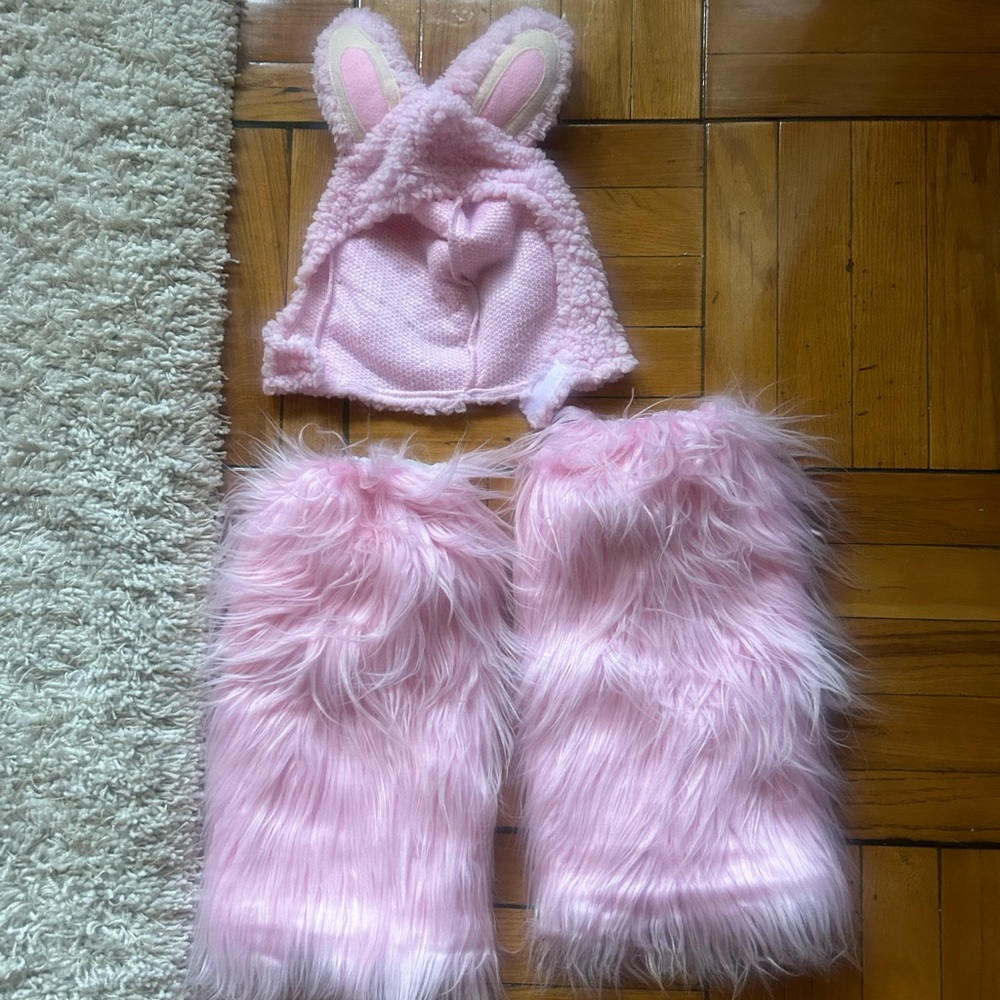 Pink Labubu Costume Set
